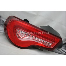 Subaru BRZ / Toyota 86 12-20 Red Clear Light Bar LED Tail Lamp